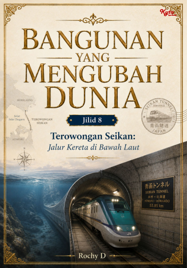 Bangunan yang Mengubah Dunia Jilid 8 Terowongan Seikan: Jalur Kereta di Bawah Laut 