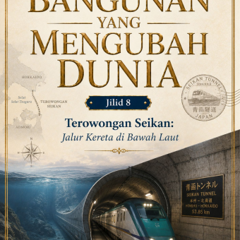 Bangunan yang Mengubah Dunia Jilid 8 Terowongan Seikan: Jalur Kereta di Bawah Laut 