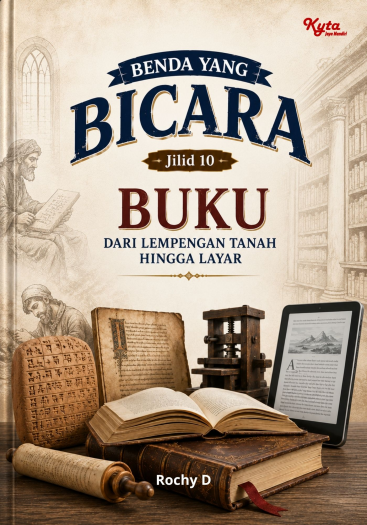 Benda yang Bicara Jilid 10 Buku: Dari Lempengan Tanah hingga Layar 
