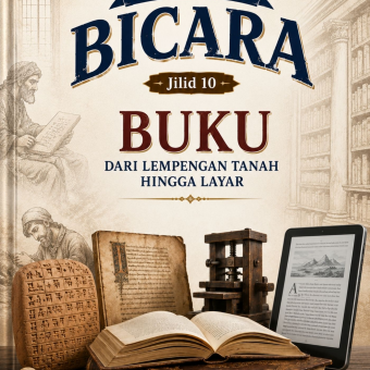 Benda yang Bicara Jilid 10 Buku: Dari Lempengan Tanah hingga Layar 
