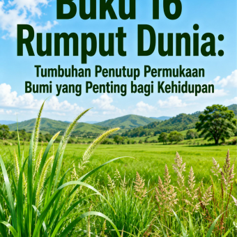 Buku 16 Rumput Dunia: Tumbuhan Penutup Permukaan Bumi yang Penting bagi Kehidupan 