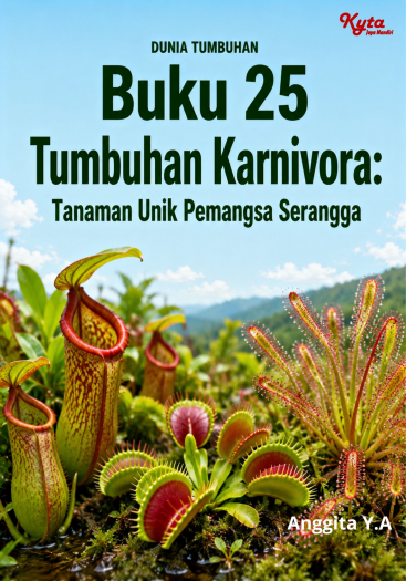 Buku 25 Tumbuhan Karnivora: Tanaman Unik Pemangsa Serangga 