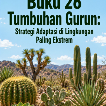 Buku 26 Tumbuhan Gurun: Strategi Adaptasi di Lingkungan Paling Ekstrem 