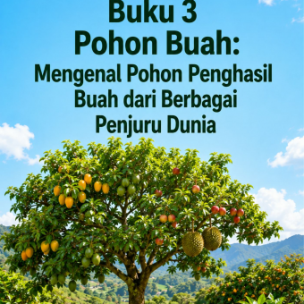Buku 3 Pohon Buah: Mengenal Pohon Penghasil Buah dari Berbagai Penjuru Dunia 
