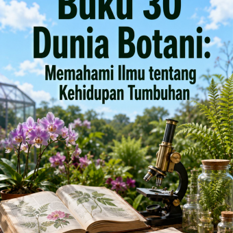 Buku 30 Dunia Botani: Memahami Ilmu tentang Kehidupan Tumbuhan 
