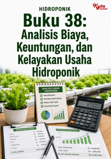 Buku 38: Analisis Biaya, Keuntungan, dan Kelayakan Usaha Hidroponik 