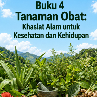 Buku 4 Tanaman Obat: Khasiat Alam untuk Kesehatan dan Kehidupan 