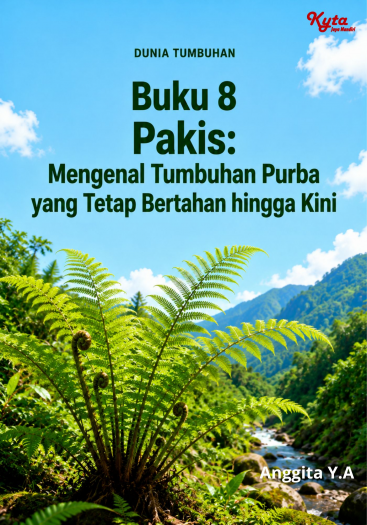 Buku 8 Pakis: Mengenal Tumbuhan Purba yang Tetap Bertahan hingga Kini 