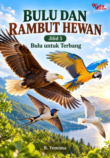 Bulu dan Rambut Hewan Jilid 5 Bulu untuk Terbang 