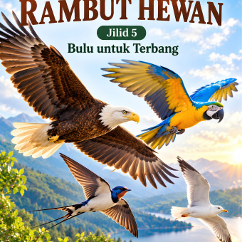 Bulu dan Rambut Hewan Jilid 5 Bulu untuk Terbang 