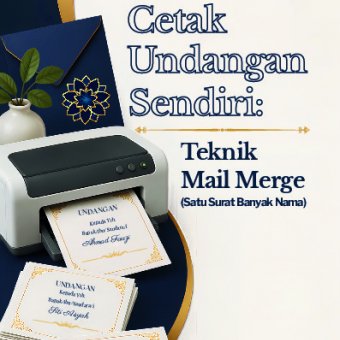 Cetak Undangan Sendiri: Teknik Mail Merge (Satu Surat Banyak Nama) 