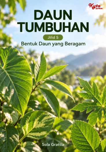 Daun Tumbuhan Jilid 5 Bentuk Daun yang Beragam 