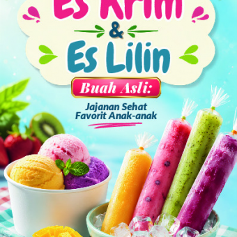 Es Krim & Es Lilin Buah Asli: Jajanan Sehat Favorit Anak-anak 