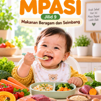 Gizi di Masa MPASI Jilid 9 Makanan Beragam dan Seimbang 