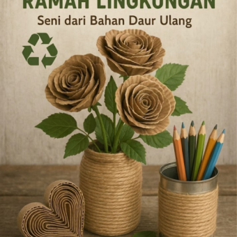Kerajinan Ramah Lingkungan Seni dari Bahan Daur Ulang