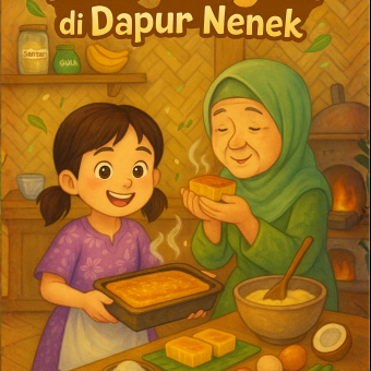 KUE BINGKA DI DAPUR NENEK