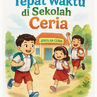 Lomba Datang Tepat Waktu di Sekolah Ceria