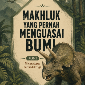 Makhluk yang Pernah Menguasai Bumi Jilid 2 Triceratops: Bertanduk Tiga 