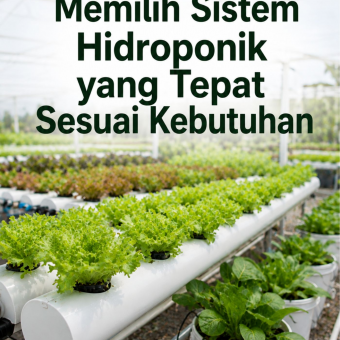 Memilih Sistem Hidroponik yang Tepat Sesuai Kebutuhan 