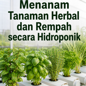 Menanam Tanaman Herbal dan Rempah secara Hidroponik 