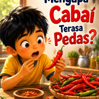 Mengapa Cabai Terasa Pedas? 