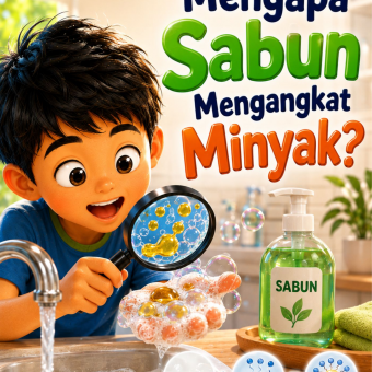Mengapa Sabun Mengangkat Minyak? 