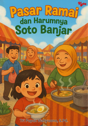 Pasar Ramai dan Harumnya Soto Banjar