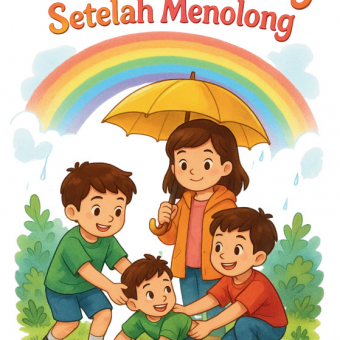 Pelangi Datang Setelah Menolong