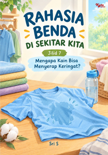 Rahasia Benda di Sekitar Kita Jilid 7 Mengapa Kain Bisa Menyerap Keringat? 