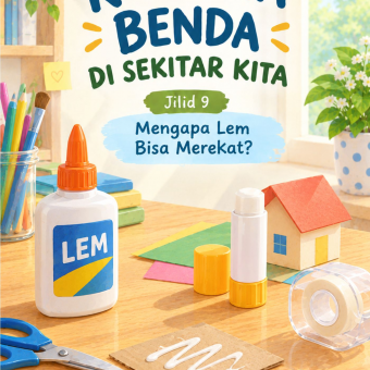 Rahasia Benda di Sekitar Kita Jilid 9 Mengapa Lem Bisa Merekat? 