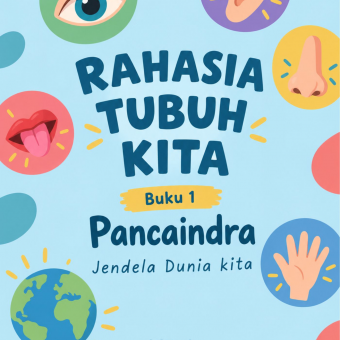 Rahasia Tubuh Kita Buku 1 Pancaindra: Jendela Dunia Kita 