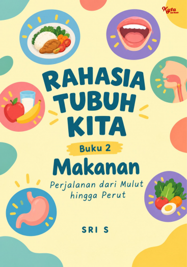 Rahasia Tubuh Kita Buku 2 Makanan: Perjalanan dari Mulut hingga Perut 