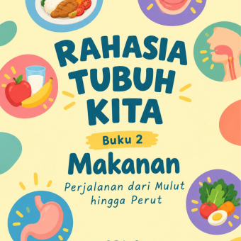 Rahasia Tubuh Kita Buku 2 Makanan: Perjalanan dari Mulut hingga Perut 