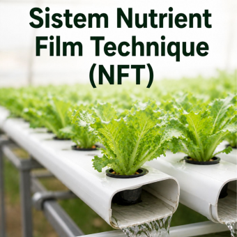 Sistem Nutrient Film Technique (NFT) 