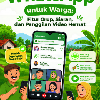 WhatsApp untuk Warga: Fitur Grup, Siaran, dan Panggilan Video Hemat 